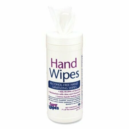 2XL 2XL, Alcohol Free Hand Sanitizing Wipes, 7 X 8, White 470